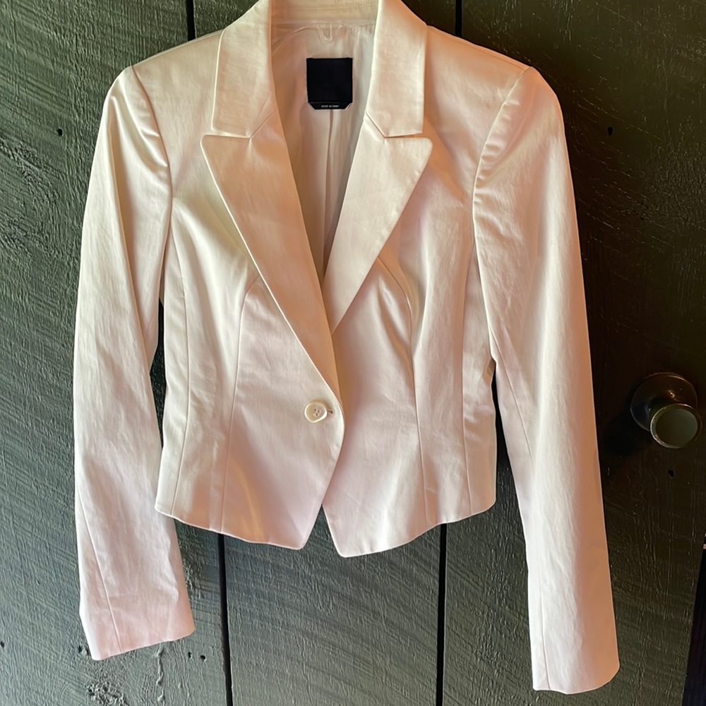 Ivory Bebe blazer